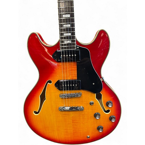 Used Sire Larry Carlton H7V Cherry Sunburst Hollow Body Electric Guitar