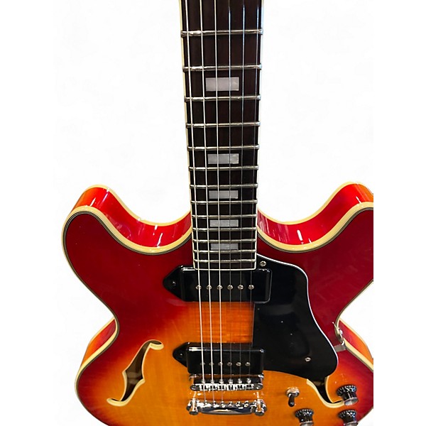 Used Sire Larry Carlton H7V Cherry Sunburst Hollow Body Electric Guitar