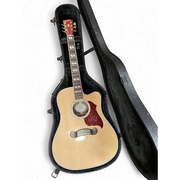 Used Gibson Songwriter Standard EC Natural Acoustic Electric Guitar