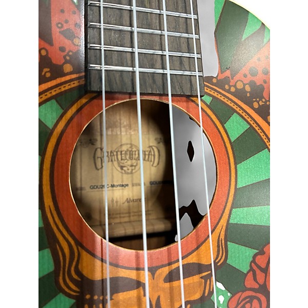 Used Alvarez Grateful Dead 50 years Mahogany Ukulele