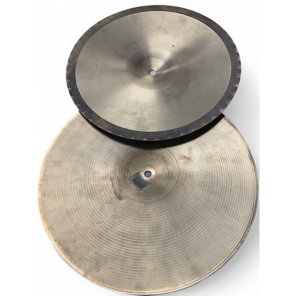 Used Zildjian 14in Mastersound Hi Hat Pair Cymbal