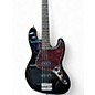 Used Squier Jazz Bass Black Electric Bass Guitar thumbnail