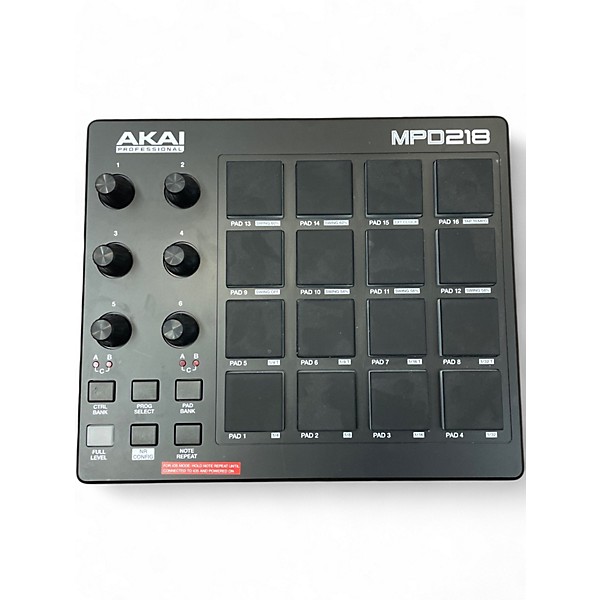 Used Akai Professional MPD218 MIDI Controller