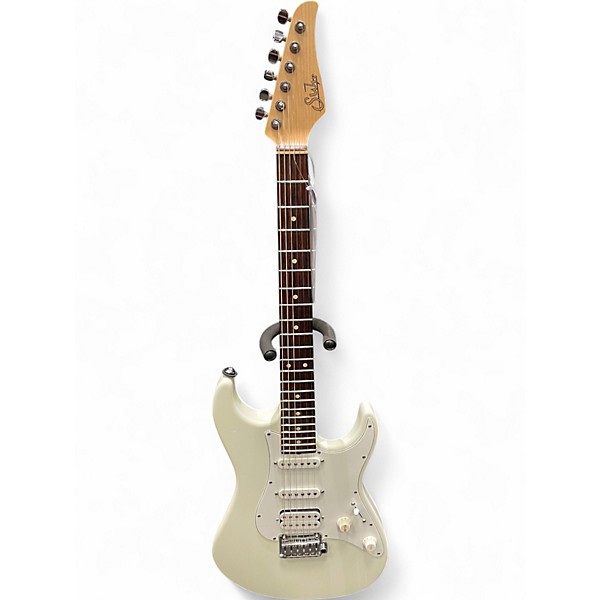 Used Suhr S1 Pro Series Olympic White Solid Body Electric Guitar