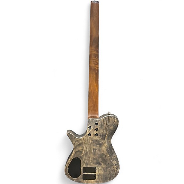 Used Kiesel Zeus Ben Jones Flammed Blue Burst Electric Bass Guitar