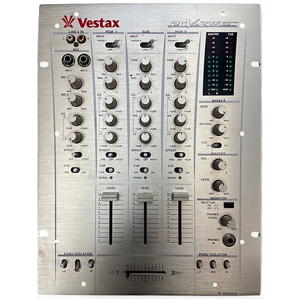 Used Vestax pcv-275 Powered Mixer