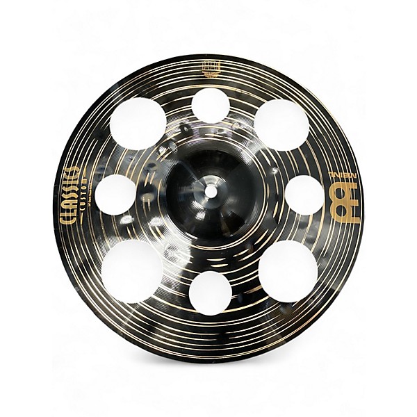 Used 2020s MEINL 14in DARK TRASH CRASH Cymbal