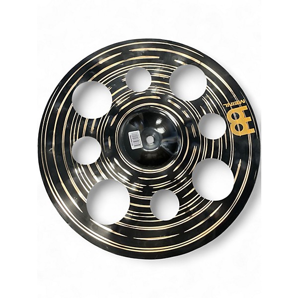 Used 2020s MEINL 14in DARK TRASH CRASH Cymbal