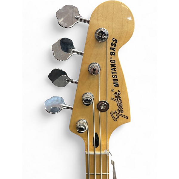 Used Fender Mustang Bass 2 Color Sunburst Electric Bass Guitar