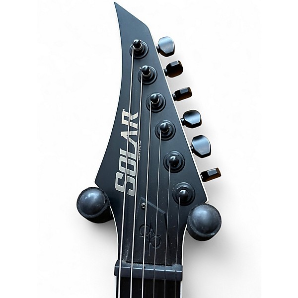 Used Solar Guitars S1.6 Black Solid Body Electric Guitar