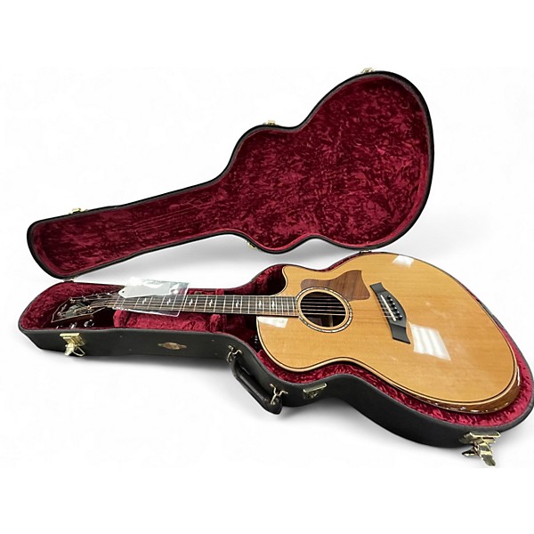 Used Taylor 814CE Natural Acoustic Electric Guitar