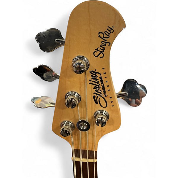Used Sterling by Music Man STINGRAY SUB SERIES Ocean Blue Electric Bass Guitar