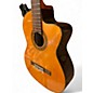 Used Takamine EG128SC Natural Classical Acoustic Electric Guitar