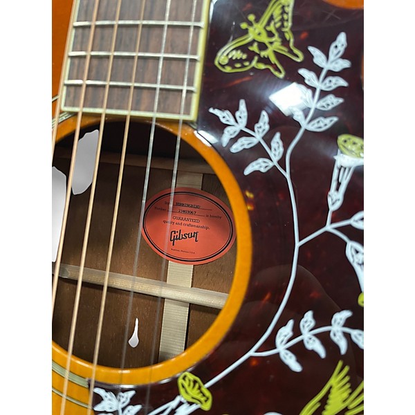 Used 2023 Gibson Hummingbird Cherry Sunburst Acoustic Electric Guitar