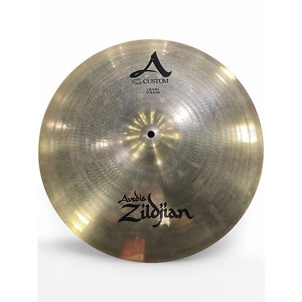 Used Zildjian 17in A CUSTOM CRASH 17IN Cymbal