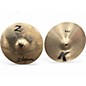Used Zildjian 13in Special K Z Hi Hat Pair Cymbal thumbnail