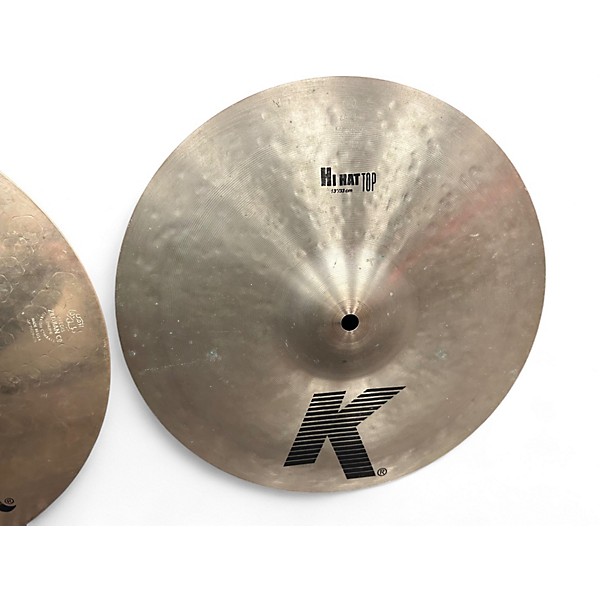 Used Zildjian 13in Special K Z Hi Hat Pair Cymbal