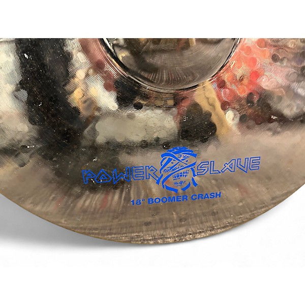 Used Paiste 18in ALPHA BOOMER CRASH Cymbal