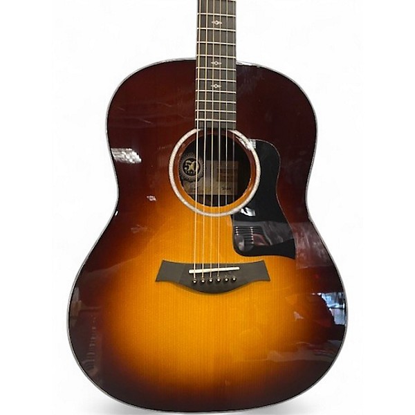 Used Taylor 217E-SB 2 Tone Sunburst Acoustic Electric Guitar