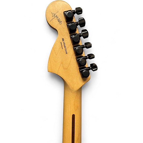 Used 2020s Fender Jim Root Signature Jazzmaster Black Solid Body Electric Guitar