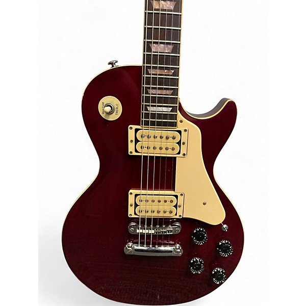 Used 2005 Vantage SPIRIT VLP 510 Crimson Red Trans Solid Body Electric Guitar