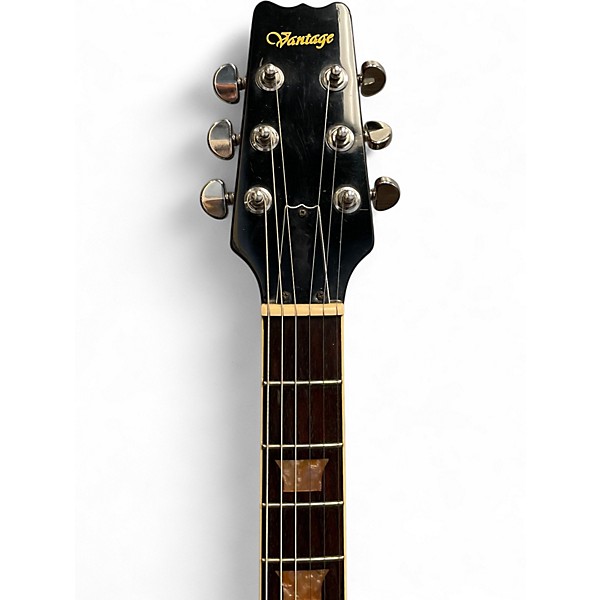 Used 2005 Vantage SPIRIT VLP 510 Crimson Red Trans Solid Body Electric Guitar