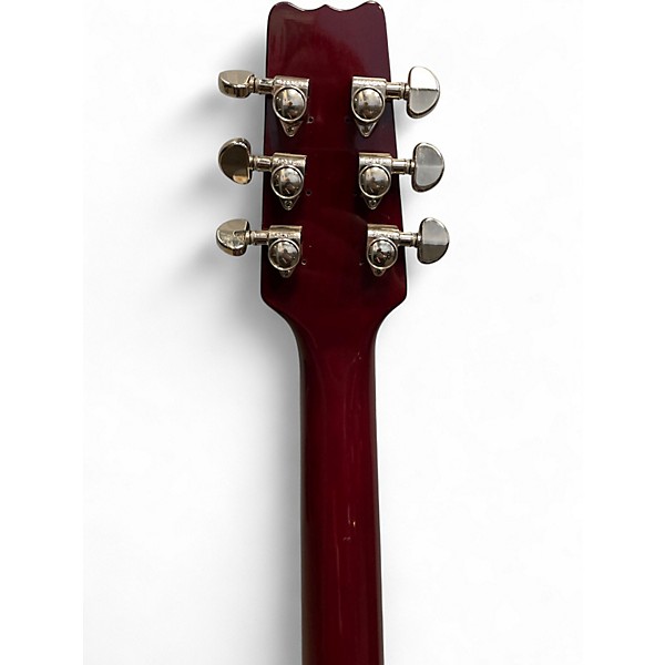 Used 2005 Vantage SPIRIT VLP 510 Crimson Red Trans Solid Body Electric Guitar