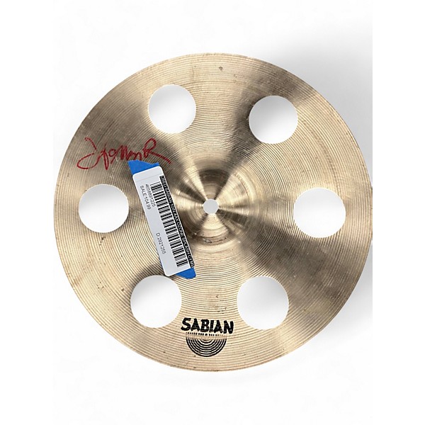 Used SABIAN 10in AAX Ozone Splash Cymbal