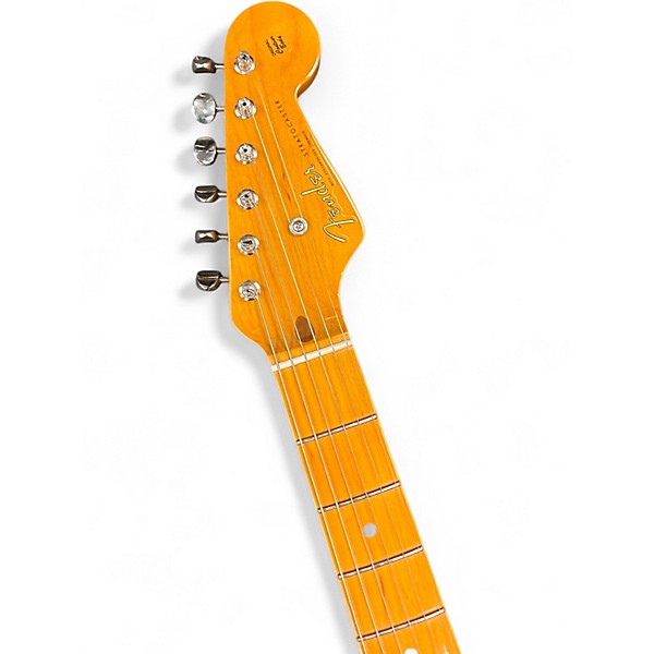 Used Fender 70th Anniversary 1954 Stratocaster 2-Color Sunburst Solid Body Electric Guitar