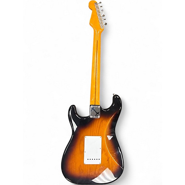Used Fender 70th Anniversary 1954 Stratocaster 2-Color Sunburst Solid Body Electric Guitar
