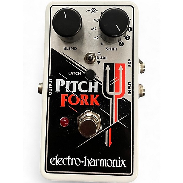 Used Electro-Harmonix Pitch Fork Polyphonic Pitch Shifting Effect Pedal
