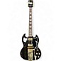 Used Gibson SG Custom TV Black Gold Solid Body Electric Guitar thumbnail