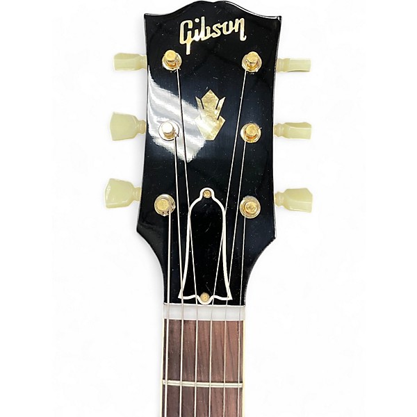 Used Gibson SG Custom TV Black Gold Solid Body Electric Guitar