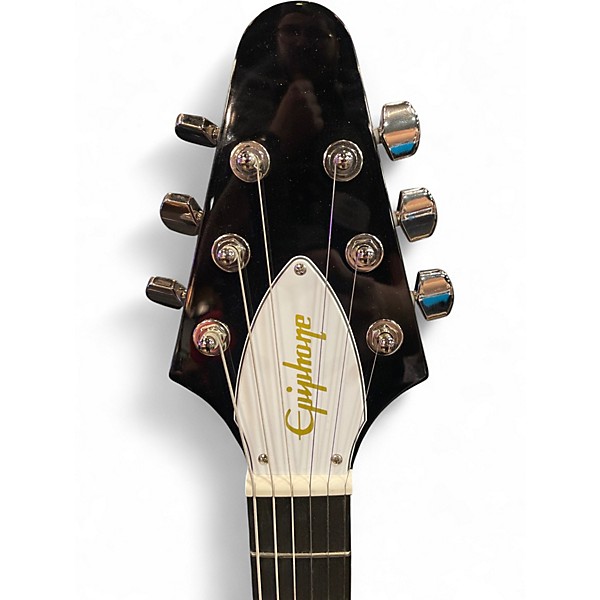 Used 2025 Epiphone FLYING V 2 Color Sunburst Solid Body Electric Guitar