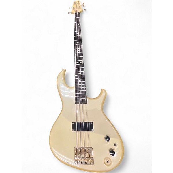 Vintage 1984 Aria PRO II Antique White Electric Bass Guitar