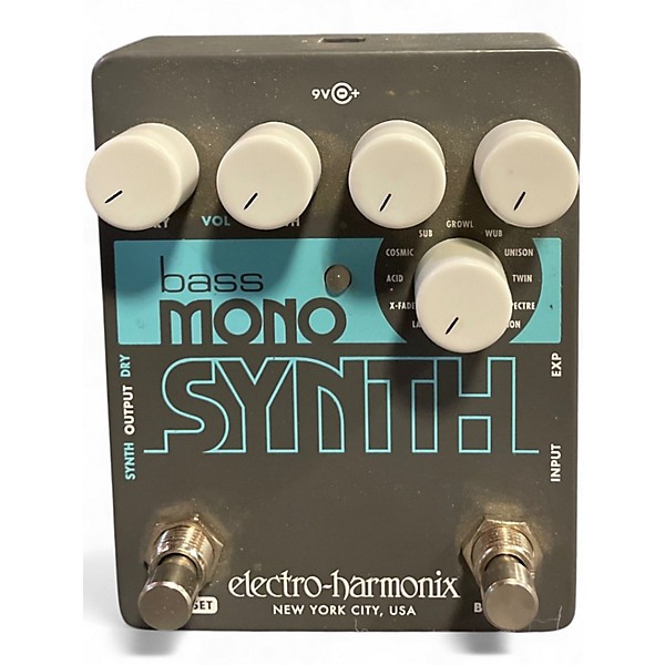 Used Electro-Harmonix Bass Mono Synth Bass Bass Effect Pedal