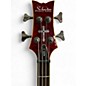 Used Schecter Guitar Research Diamond Elite 4 Crimson Electric Bass Guitar