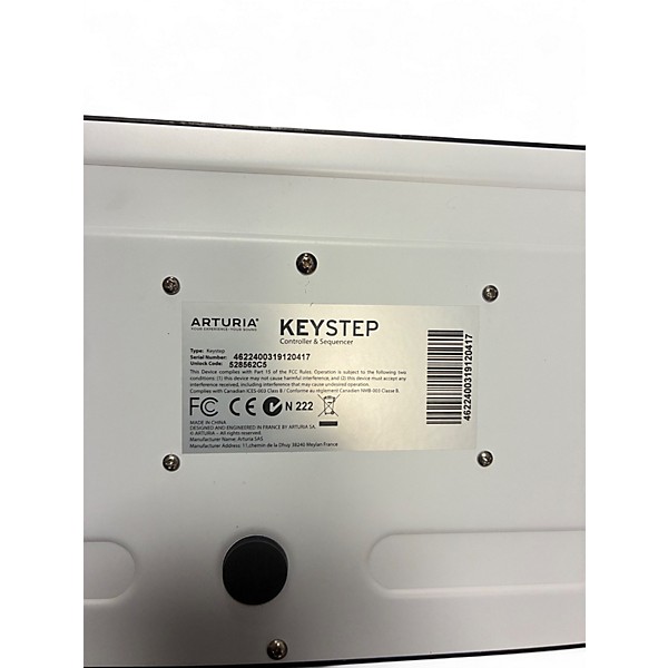Used Arturia Keystep MIDI Controller