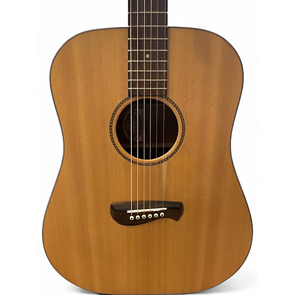 Used Tacoma DM9 Natural Acoustic Guitar