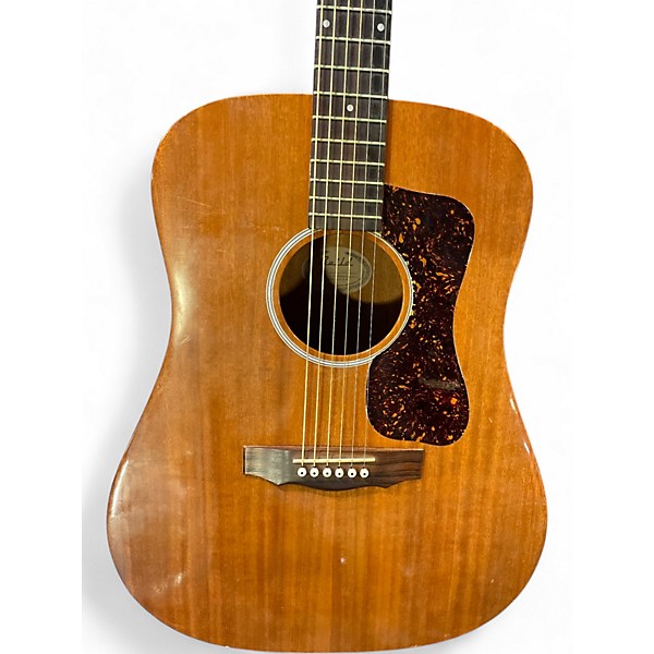 Vintage 1990s Guild D15 MH Mahogany Acoustic Electric Guitar