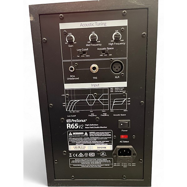 Used PreSonus R65V2 Powered Monitor
