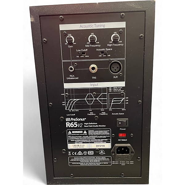 Used PreSonus R65V2 Powered Monitor