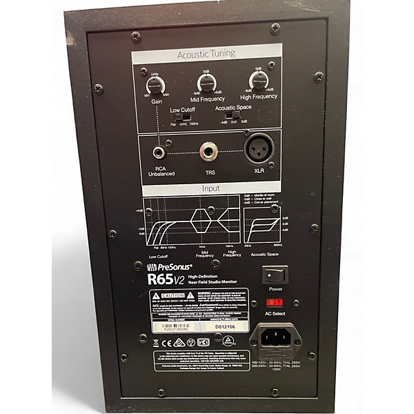 Used PreSonus R65V2 Powered Monitor