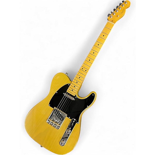 Used 2023 Fender American Professional II Telecaster Butterscotch Solid Body Electric Guitar