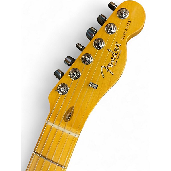 Used 2023 Fender American Professional II Telecaster Butterscotch Solid Body Electric Guitar