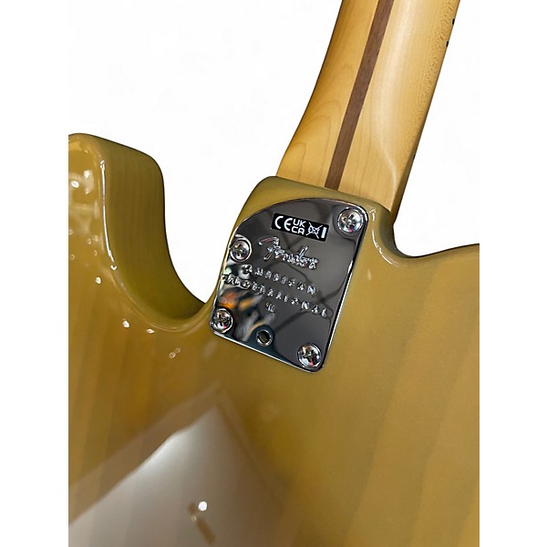 Used 2023 Fender American Professional II Telecaster Butterscotch Solid Body Electric Guitar
