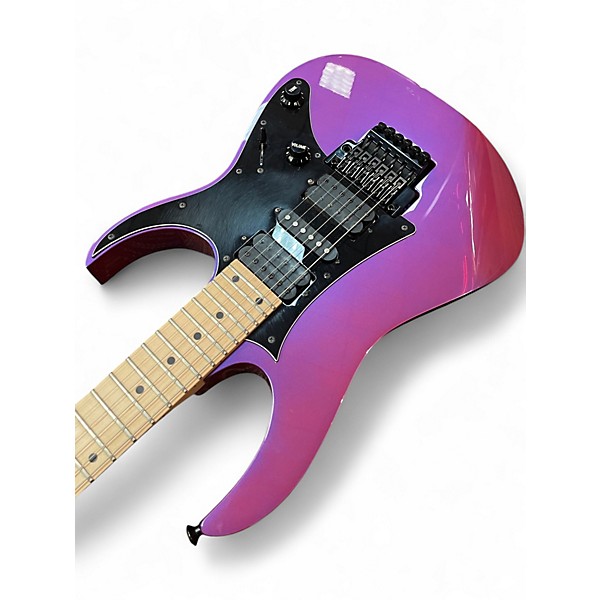 Used 2022 Ibanez RG550 GENESIS PURPLE NEON Solid Body Electric Guitar