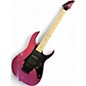 Used 2022 Ibanez RG550 GENESIS PURPLE NEON Solid Body Electric Guitar