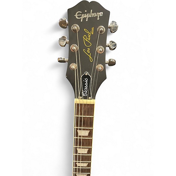 Used Epiphone Les Paul Classic PURPLE BURST Solid Body Electric Guitar