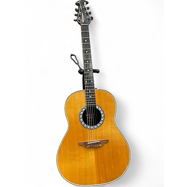 Vintage 1978 Ovation Matrix 16324-4 Natural Acoustic Electric Guitar